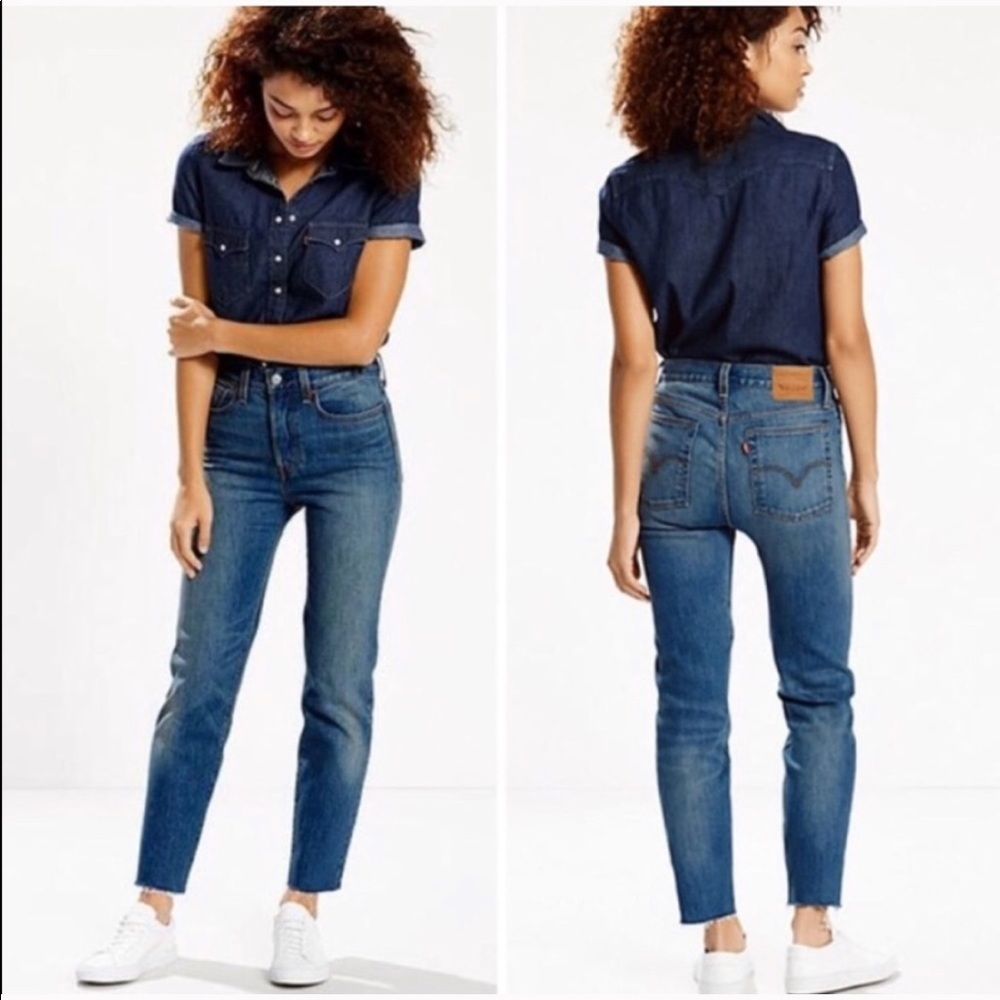 Levi’s White Oak Cone Denim - Wedgie fit Sz28 EUC